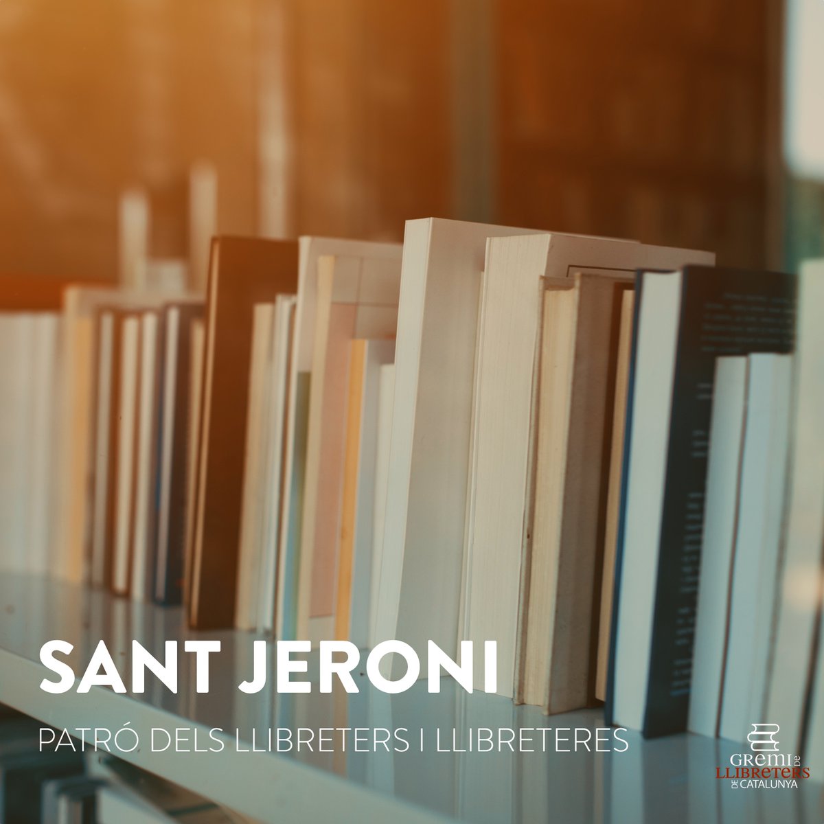 Avui, 30 de setembre, el @llibreterscat volem felicitar a totes i cadascuna de les llibreries, en el dia del seu patró Sant Jeroni.

Llarga vida a les llibreries.
Llarga vida a la cultura.
I sobretot, llarga vida als llibreters i llibreteres. ❤️📚

#llibreries #catalunya