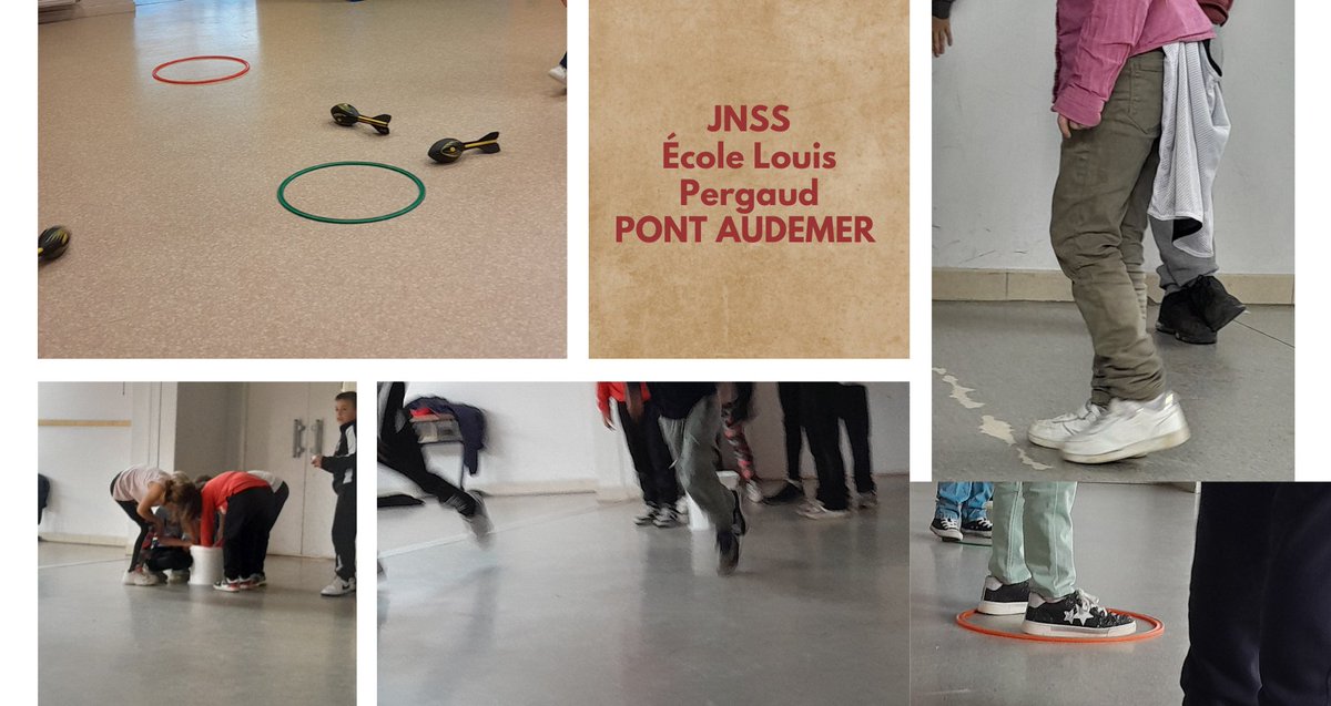 JNSS à Pont-Audemer, les écoles Paul Herpin et Louis Pergaud pratiquent sur  des ateliers sportifs pour  découvrir, s'exercer, coopérer. Encourager les pratiques sportives dans et hors l'école. Merci Gwenael Aube, ETAPS