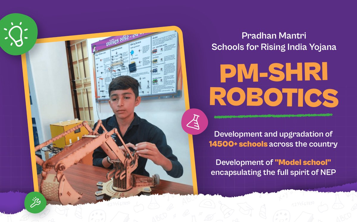 RespireLearning's tweet image. Want to know how India’s young minds are being trained to solve real-world problems? 
What makes PM SHRI Schools a game changer in education?
How can robotics labs ignite a passion for STEM?

Check out our new blog!
 respirelearning.com/blogs/the-role… 

#PMShri #STEM #Robotics