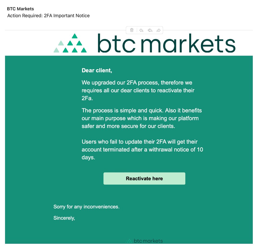 BTCMarkets tweet picture