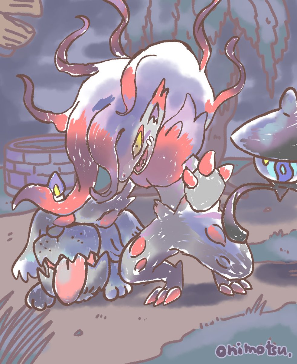 #今月描いた絵を晒そう
#ポケモンイラスト
わりと描けたねぇ
えらいねぇ 