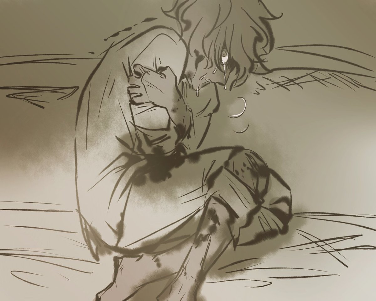 guessibetter's tweet image. posts whumpy queen's thief doodles at 3am like i'm back in 2019 🤪🤪🤪