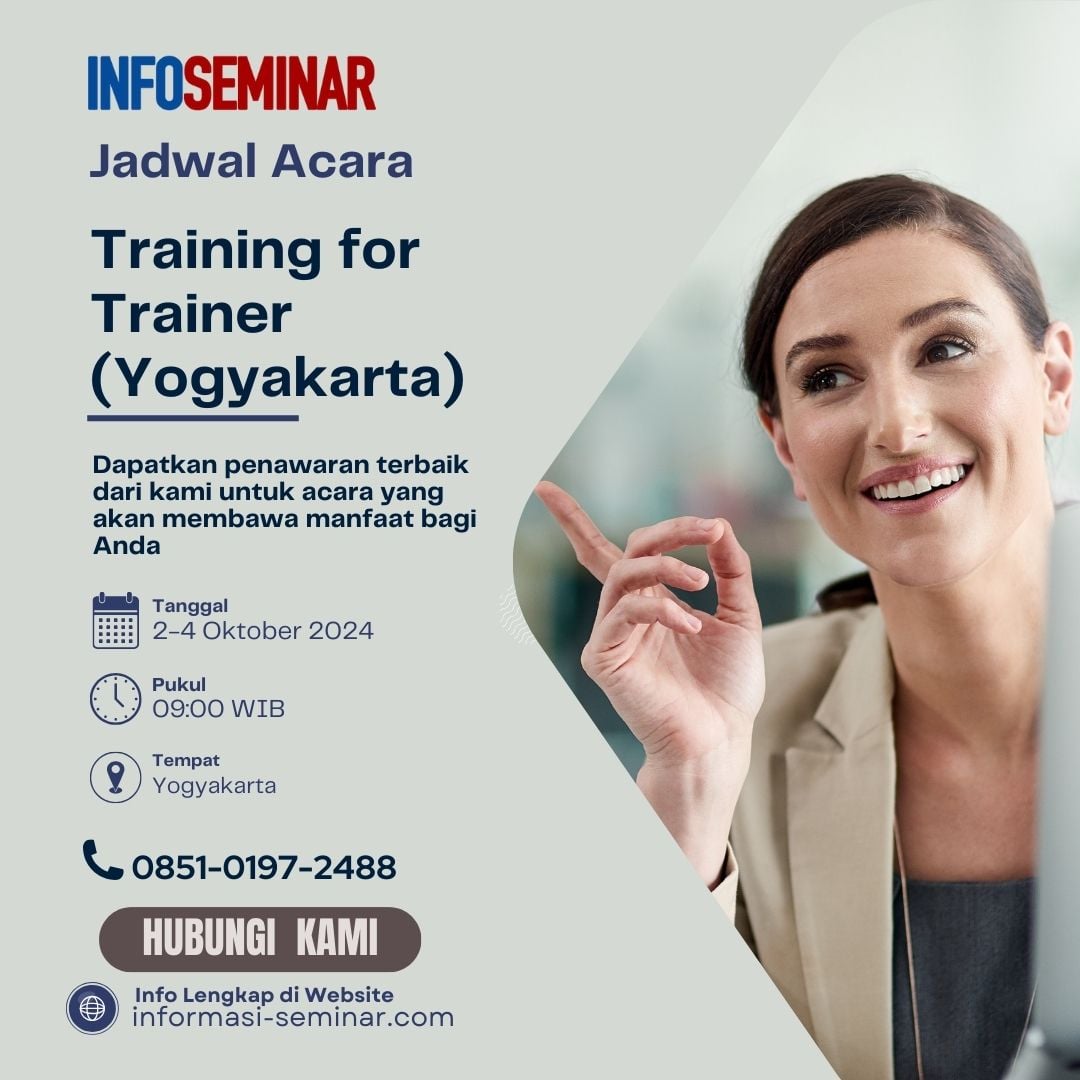 infoseminar's tweet photo. Info Seminar Online dan Offline. Info Training Public dan In House Training. Info lengkap: https://t.co/RkJSNB6Rb9 #infoseminar #infotraining #jadwalaeminar #jadwaltraining #jadwalpelatihan https://t.co/K27ne99Csa