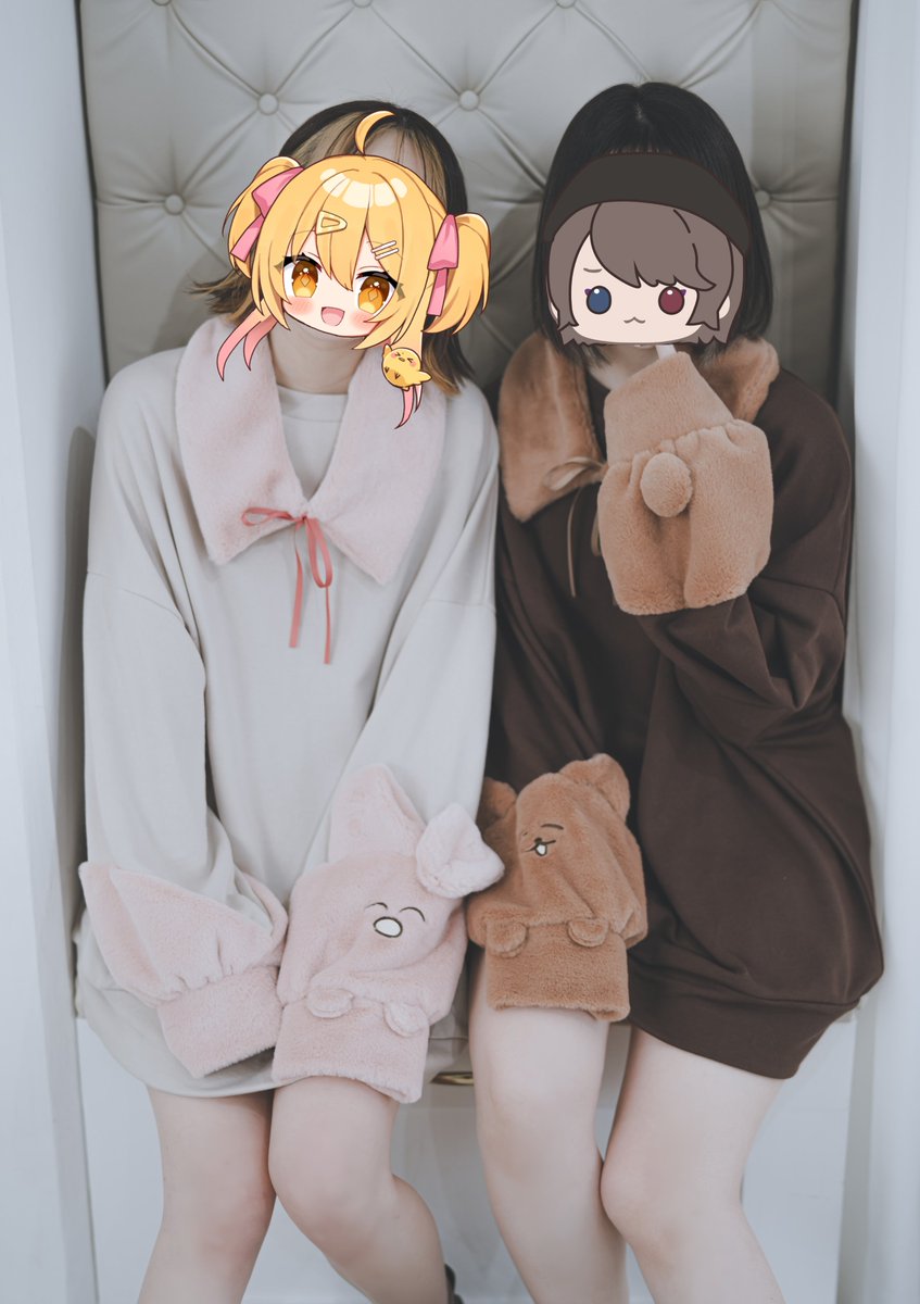 青十紅ちゃんとのアパレルコラボ 本人が着ていっぱい撮影してきたー