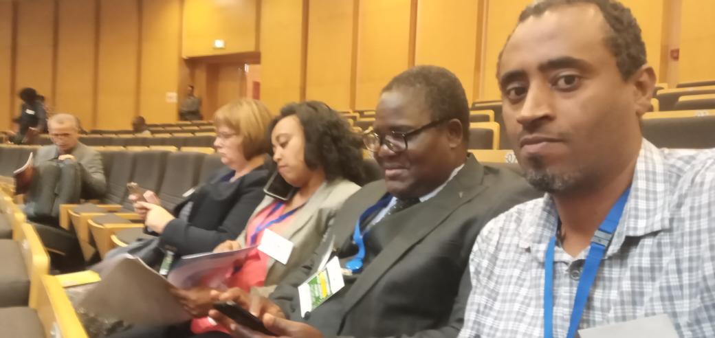 Attending an international forum of UNESCO Chairs and Partners convened by African Union Commission and UNESCO. "Transforming Knowledge for Africa's Future"
