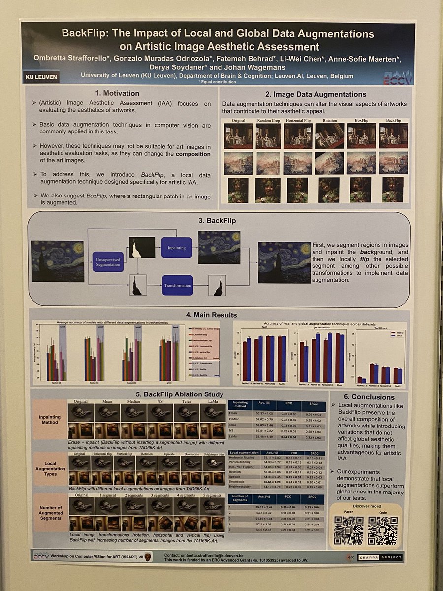 Derya Soydaner (@dsoydaner) on Twitter photo Our poster is ready for #ECCV2024. Come and find us in Amber 1 from 10:30 to 11-15am <a href="/eccvconf/">European Conference on Computer Vision #ECCV2026</a> Our poster is ready for #ECCV2024. Come and find us in Amber 1 from 10:30 to 11-15am <a href="/eccvconf/">European Conference on Computer Vision #ECCV2026</a>