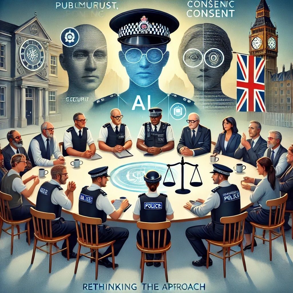 AI and policing—security vs. public trust. Is tech efficiency worth the potential erosion of legitimacy? My article explores how we can balance these forces &amp; rethink the ethical use of AI in British policing. Dive into the full piece here buff.ly/3BrSppp #AI #Policing