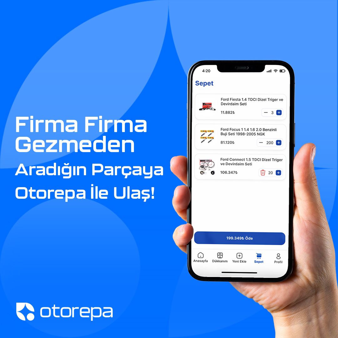 otorepa's tweet photo. Yedek parça alışverişiniz için https://t.co/yIPAhEHVen web sitesini ziyaret edebilir, mobil uygulamamızı indirebilirsiniz. 

#otorepa #yedekparça #sanayiyedekparça #parçadagüven #sanayi https://t.co/pAyv9jg8EN