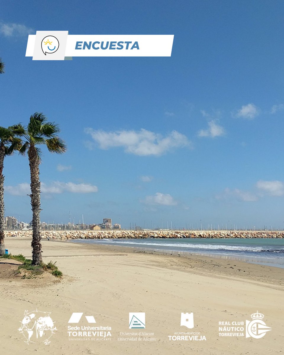 🌊 ¡Tu opinión cuenta para proteger nuestras costas! 🦭
📝 Haz clic aquí para participar: iuii.qualtrics.com/jfe/form/SV_el…
<a href="/proyectomastral/">Proyecto Mastral</a>
<a href="/torreviejaayto/">Ayuntamiento de Torrevieja</a>
<a href="/torreviejaturis/">TurismodeTorrevieja</a>
<a href="/torreviejaua/">TorreviejaUA</a>