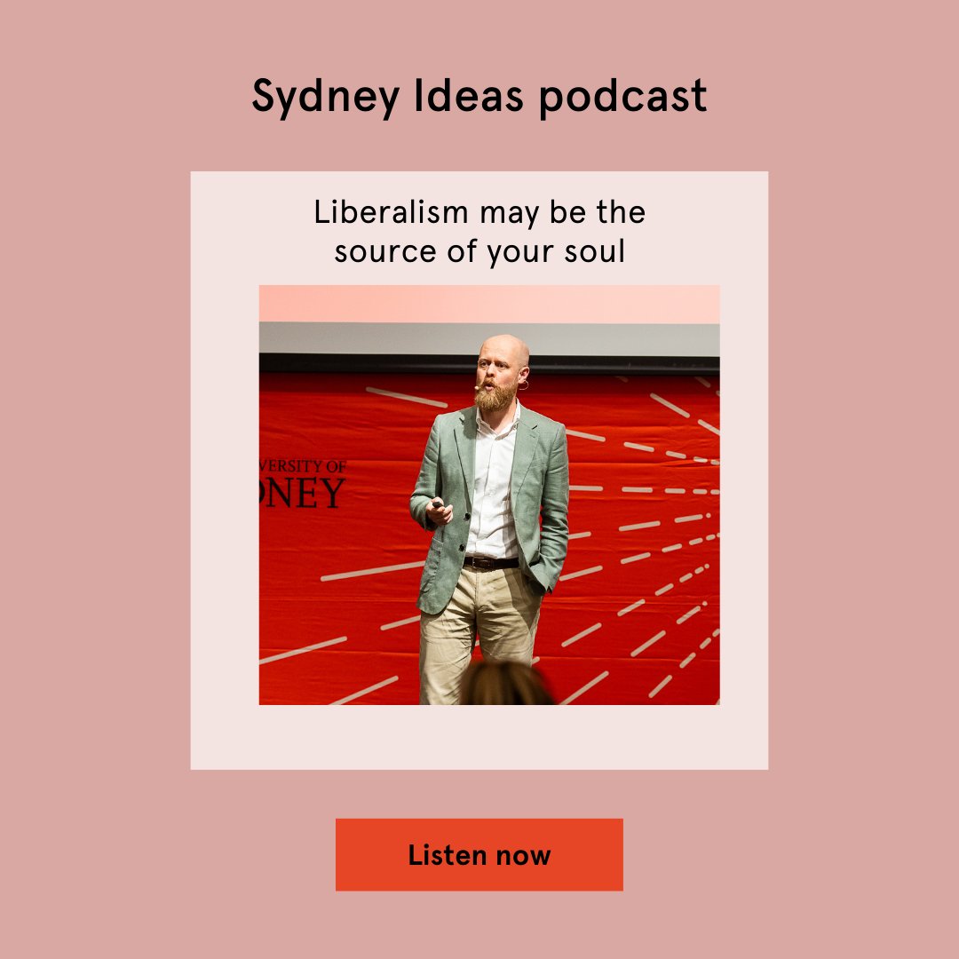 Sydney Ideas (@sydney_ideas) on Twitter photo It's #InternationalPodcastDay so we're giving an extra shout to our #SydneyIdeas podcast! Hear talks & ideas from leading thinkers from <a href="/Sydney_Uni/">University of Sydney</a> & around the world.
Check out our latest ep featuring <a href="/artss_sydney/">Faculty of Arts and Social Sciences</a> philosopher <a href="/alex_usyd/">Alexandre Lefebvre</a> on #liberalism: ow.ly/fBEA50Tyxe0 It's #InternationalPodcastDay so we're giving an extra shout to our #SydneyIdeas podcast! Hear talks & ideas from leading thinkers from <a href="/Sydney_Uni/">University of Sydney</a> & around the world.
Check out our latest ep featuring <a href="/artss_sydney/">Faculty of Arts and Social Sciences</a> philosopher <a href="/alex_usyd/">Alexandre Lefebvre</a> on #liberalism: ow.ly/fBEA50Tyxe0