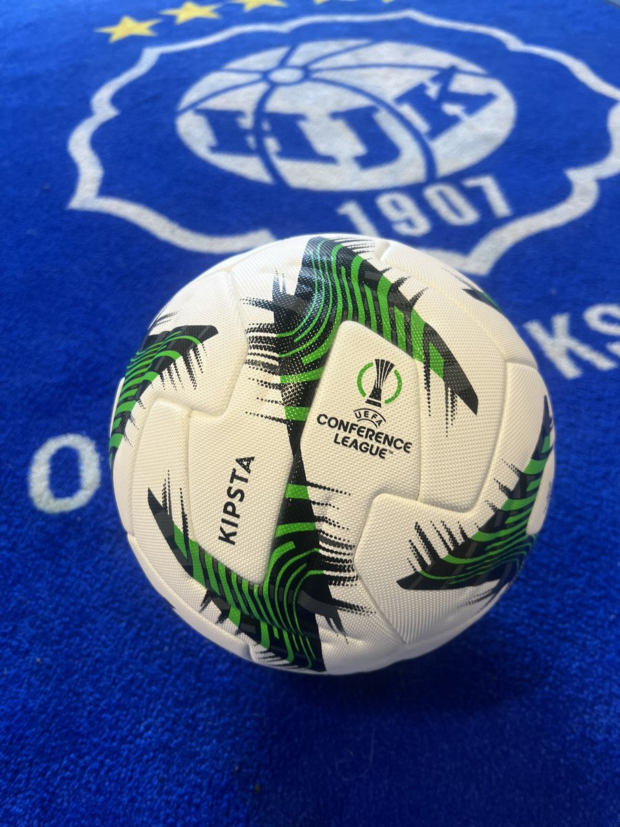 Erillainen maanantai… ja sit mennään 🤩💙🤍 <a href="/hjkhelsinki/">HJK Helsinki</a> @europacnfleague