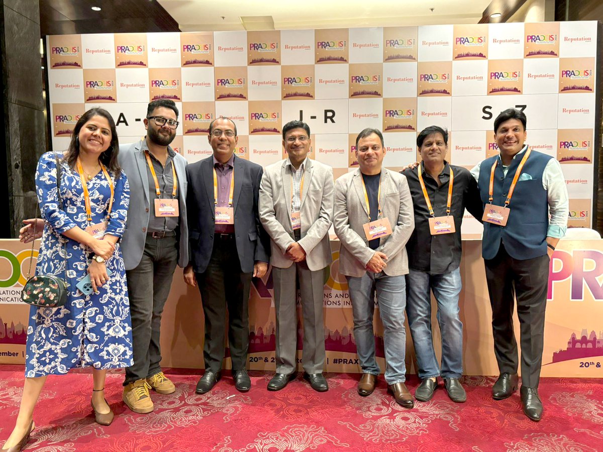 prprofessional7's tweet photo. We're still buzzing from PRAXIS11!
Team PRPย had an incredible time at PRAXIS11 in Pune! We soaked up game-changing insights on community building, creativity, AI, & inclusivity. The energy was electric, and the conversations were inspiring.
#PRP #PRAXIS11 #CommunityBuilding https://t.co/Xrbvdninls