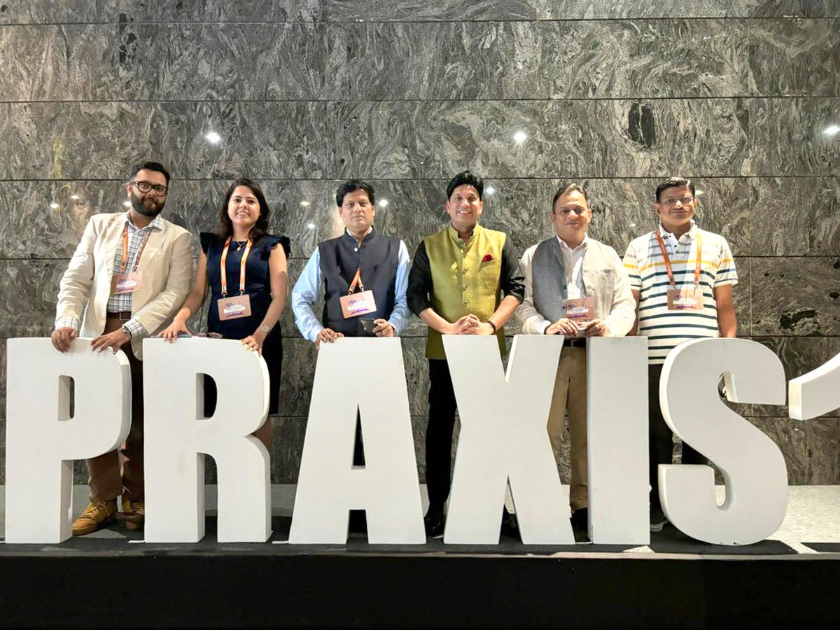 prprofessional7's tweet photo. We're still buzzing from PRAXIS11!
Team PRPย had an incredible time at PRAXIS11 in Pune! We soaked up game-changing insights on community building, creativity, AI, & inclusivity. The energy was electric, and the conversations were inspiring.
#PRP #PRAXIS11 #CommunityBuilding https://t.co/Xrbvdninls