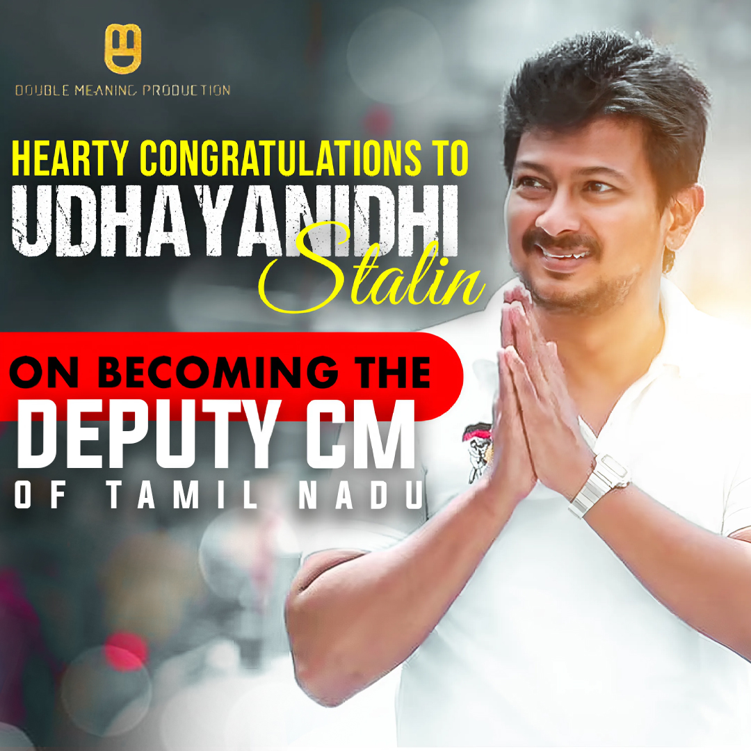 Our hearty #Congratulations to #Honourable #DeputyCM <a href="/Udhaystalin/">Udhay</a> We wish you great #success  in this new role as you continue to shape a #prosperous future #TamilNadu May you lead with #Wisdom , #courage, and #Compassion 

<a href="/ManickamMozhi/">Arun Mozhi Manickam</a>