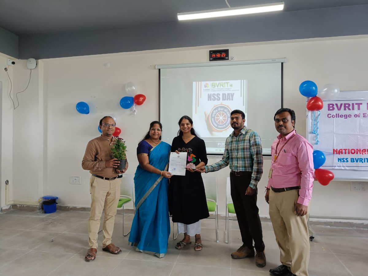 BVRIT HYDERABAD tweet media