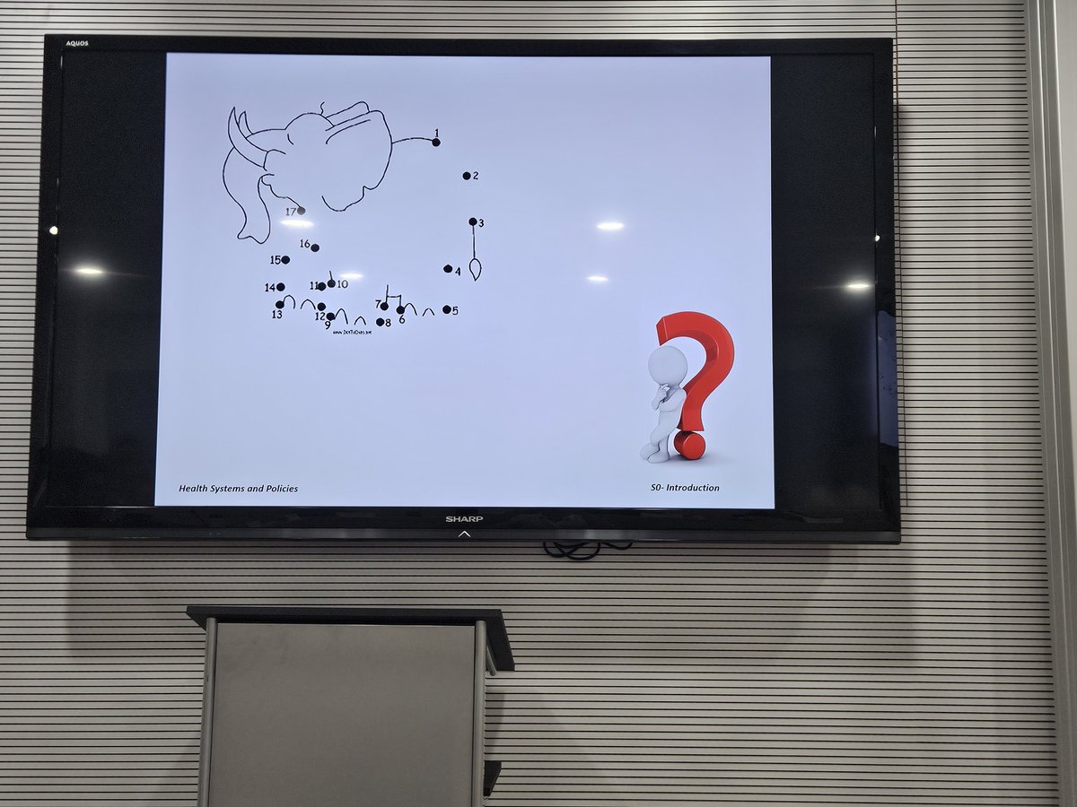 JVLazarus's tweet photo. @ArunJSanyalVCU @FattyLiverA The elephant in the room...! A #publichealth classic that Prof @antoniplas presents annually in our #HScourse at @ISGLOBALorg. We're live now in Barcelona and it reminded me of Dr @ArunJSanyalVCU's masterful description of MASLD at our Unitef Nations GA MASH side-event last week https://t.co/53jPtnfd2H