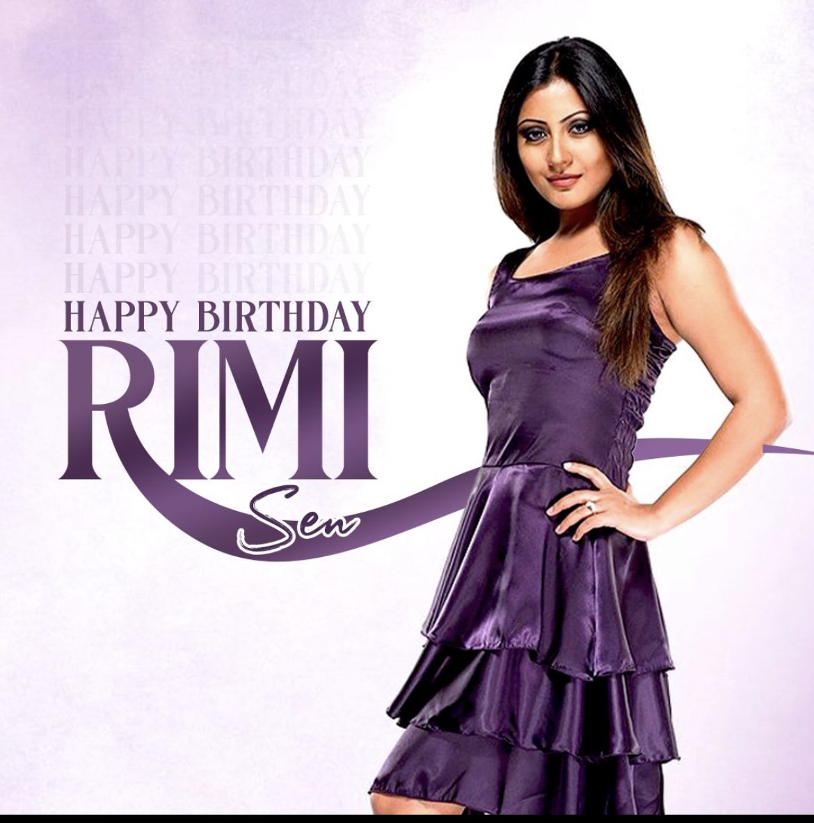 Iam_AsliRimiSen's tweet photo. Wishing the Evergreen &amp; Talented Bollywood Indian Cinema Megastar Actress @rimisen Ma’am A Very  belated Happy Birthday! 
We Wish You love &amp; Happiness Year Ahead!  ❤️🎉🍫💝🎁🎂🎉🍰.
@IamAsliRimiSen https://t.co/GhWmbEJ58D