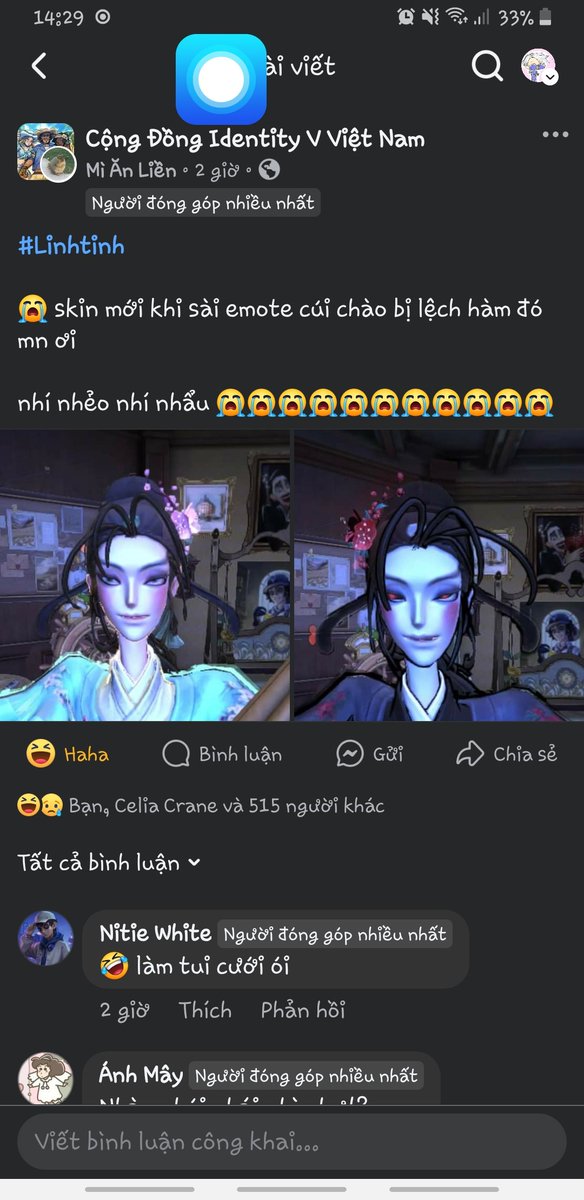 Lirin_Asa's tweet photo. @idvclue Look, his face when use emote https://t.co/Myxc8ENe90