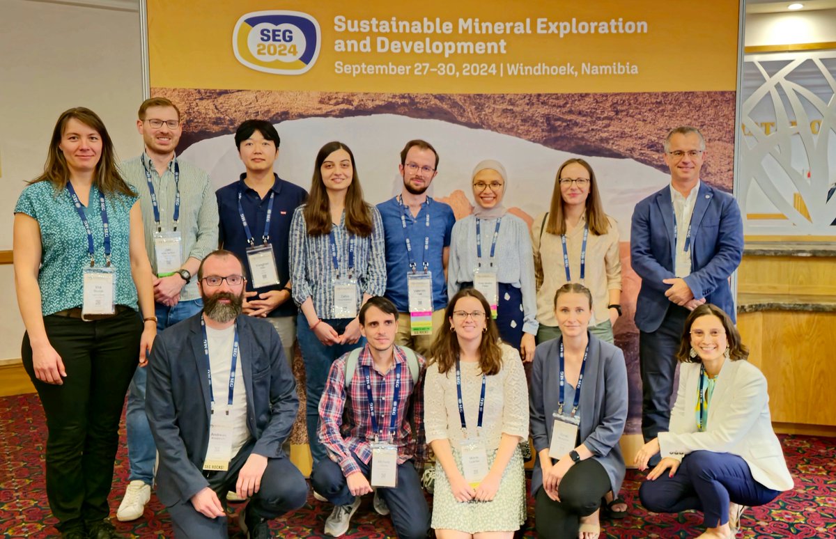 Beak Consultants GmbH (@beakconsultants) on Twitter photo It is an honour for us to represent geo-expertise from #Freiberg together with our colleagues and partners from Helmholtz-Institut Freiberg für Ressourcentechnologie (HIF) <a href="/HZDR_Dresden/">HZDR @HZDR@helmholtz.social</a>, TheiaX GmbH, and ERZLABOR Advanced Solutions GmbH at the <a href="/SocietyEconGeol/">Society of Economic Geologists</a> 2024 Conference in It is an honour for us to represent geo-expertise from #Freiberg together with our colleagues and partners from Helmholtz-Institut Freiberg für Ressourcentechnologie (HIF) <a href="/HZDR_Dresden/">HZDR @HZDR@helmholtz.social</a>, TheiaX GmbH, and ERZLABOR Advanced Solutions GmbH at the <a href="/SocietyEconGeol/">Society of Economic Geologists</a> 2024 Conference in