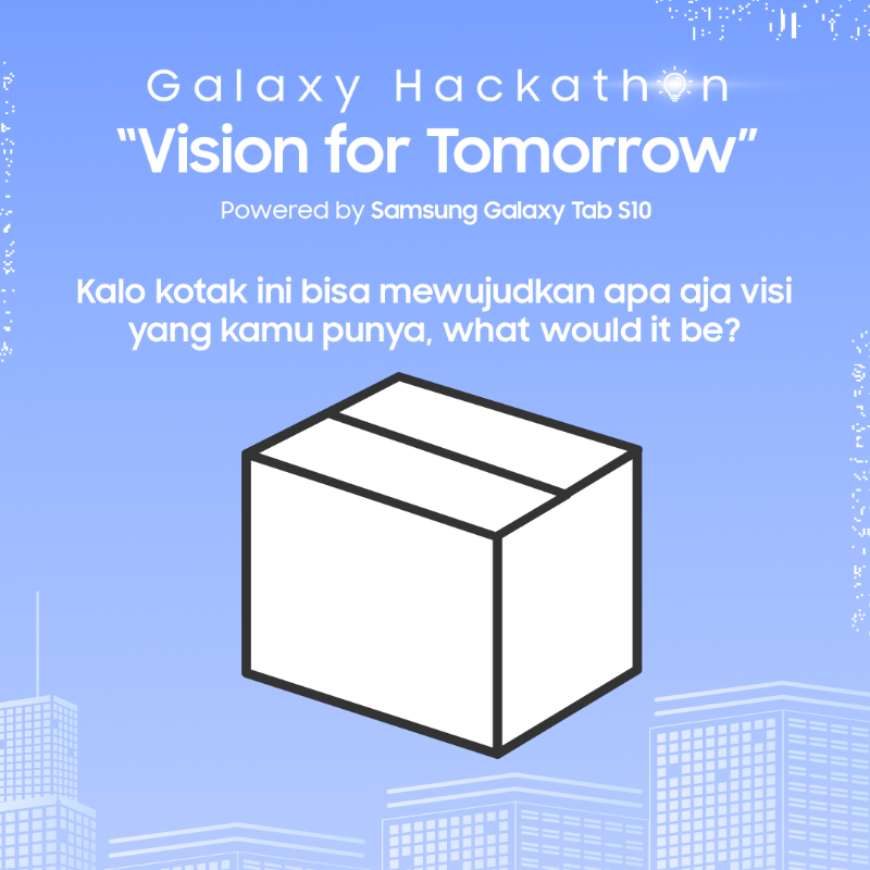 samsungID's tweet photo. Menangkan Galaxy Tab S10 Series, submit ide kamu sekarang! 🥳🎁

1.RT, like &amp; reply visi paling out of the box kamu!

2.Mention &amp; ajak 1 temen kamu buat ikutan!

3. Pakai hashtag #GalaxyHackathon #VisionForTomorrow #GalaxyTabS10 #ExpandWorkPlay

Ditunggu hingga 6 oktober ya!