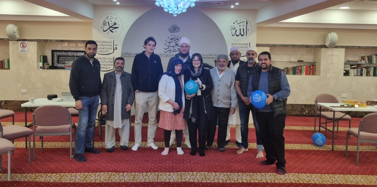 Yesterday was busy. Thank you to Khizra mosque on Parker Street in Bury for facilitating #visitmymosqueday as part of <a href="/MuslimCouncil/">MCB</a> national initiative. Given recent disturbances around the country it is important the wider community reach out &amp; support all our places of worship