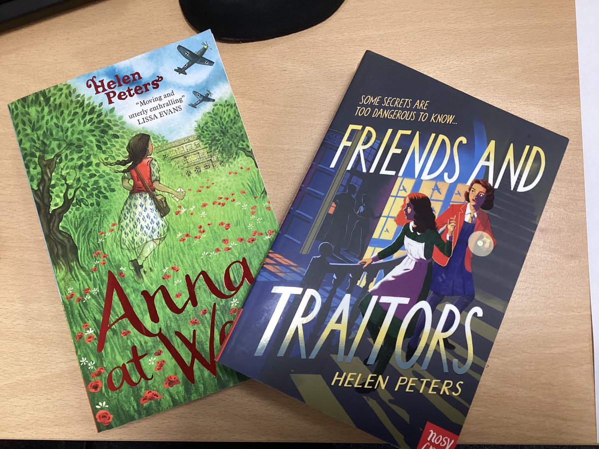 HBJSCH63's tweet photo. After an author visit from @farmgirlwriter last week, Mrs Whittaker ordered these books for our class library. We are excited they have a WW2 theme. Who will be the first to read them…..#HBJSReading #HBJS6TW https://t.co/8bTKljcABu