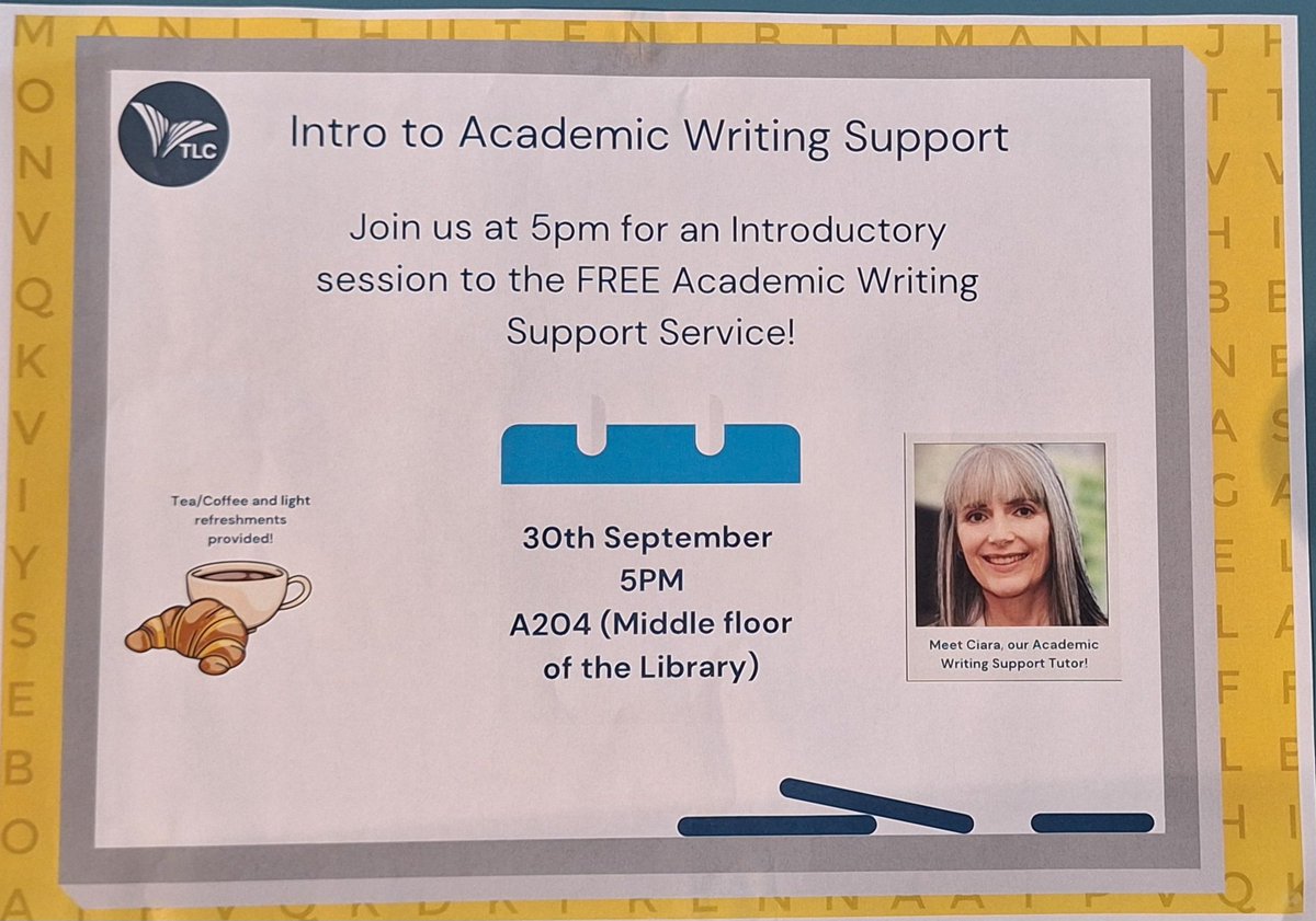 Mary Boylan (@mboylan1) on Twitter photo Available from Teaching and Learning Centre Available from Teaching and Learning Centre