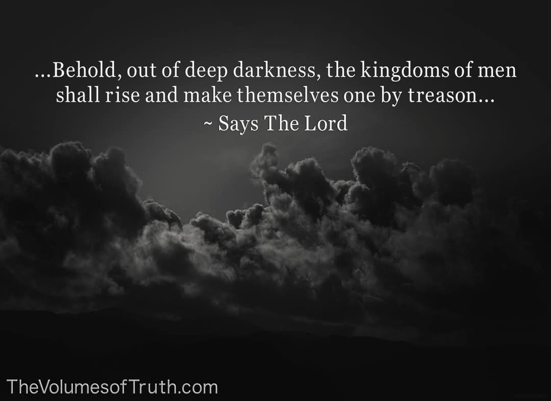 JS4Yah's tweet photo. Source: https://t.co/rmiv1rSZRw
#TheVolumesofTruth #TrumpetCallofGod #Prophecy #YAHUWAH #YahuShua #Jesus #Treason #Kingdomsofmen #Nations #Unity #Darkness #Deceits #Vanities #Flattery #Lies #Safety #lofty #Calamity #Punishment #GodsWrath #Destruction #TheWrathofTheLamb #Fire https://t.co/g70rG9w8ol