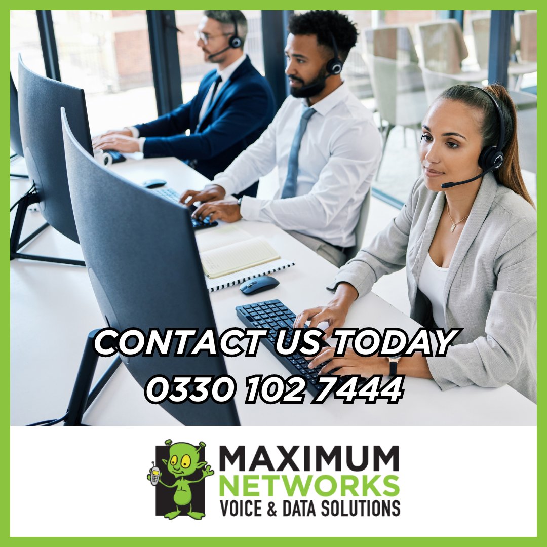 MaximumNetworks's tweet image. 💻 MAXIMUM NETWORKS SERVICES 💻

We provide a range of IT and Telephony Solutions to support your business.

Call our team for more information on how we can help your business:

📱 0330 102 7444

#keepitsimple
#maximumnetworks
#cloudbasedtelephony
#WIFI
