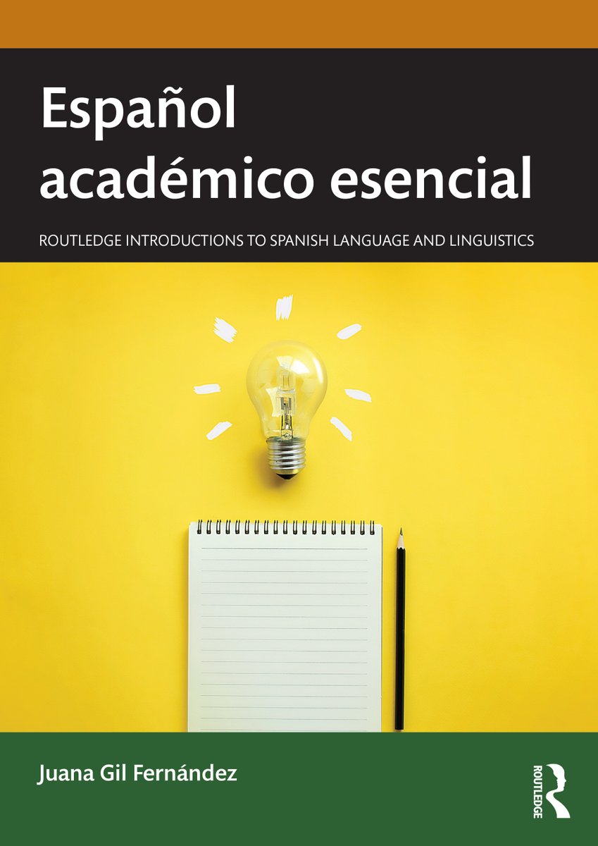 routledgelang's tweet photo. Español académico esencial by Juana Gil Fernández is a practical guide for those who need to refine and master how they express themselves in Spanish, both in writing and orally, within an academic context.

#Spanish

Available now: https://t.co/G8EcNlypVM https://t.co/GY3V09Rfbo