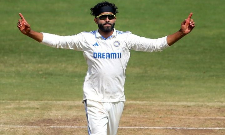 WasimJaffer14's tweet photo. Congratulations on 300 Test wickets @imjadeja 👏🏻 Has 3000+ Test runs as well, without doubt the best all rounder in Test cricket going around. #INDvBAN https://t.co/hZqTxz1Lom