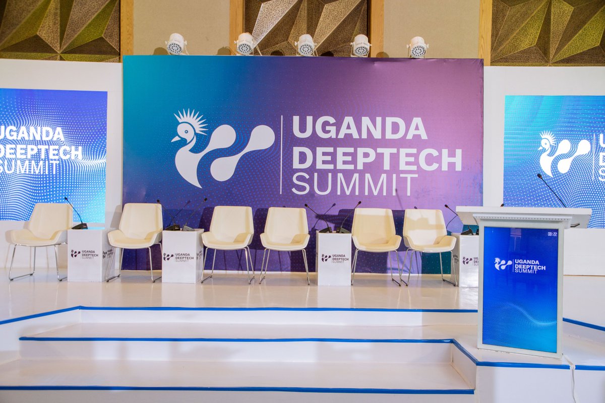 STIsecretariat's tweet photo. David Gonahasa, Team Lead for Industry 4.0+ at @STIsecretariat, opens the 2024 Uganda DeepTech Summit with a powerful address, highlighting Uganda's tech growth potential and DeepTech's role in boosting GDP. π‘π #DeepTechUganda #TechForGrowth #Innovation https://t.co/hYd7qvHaRL