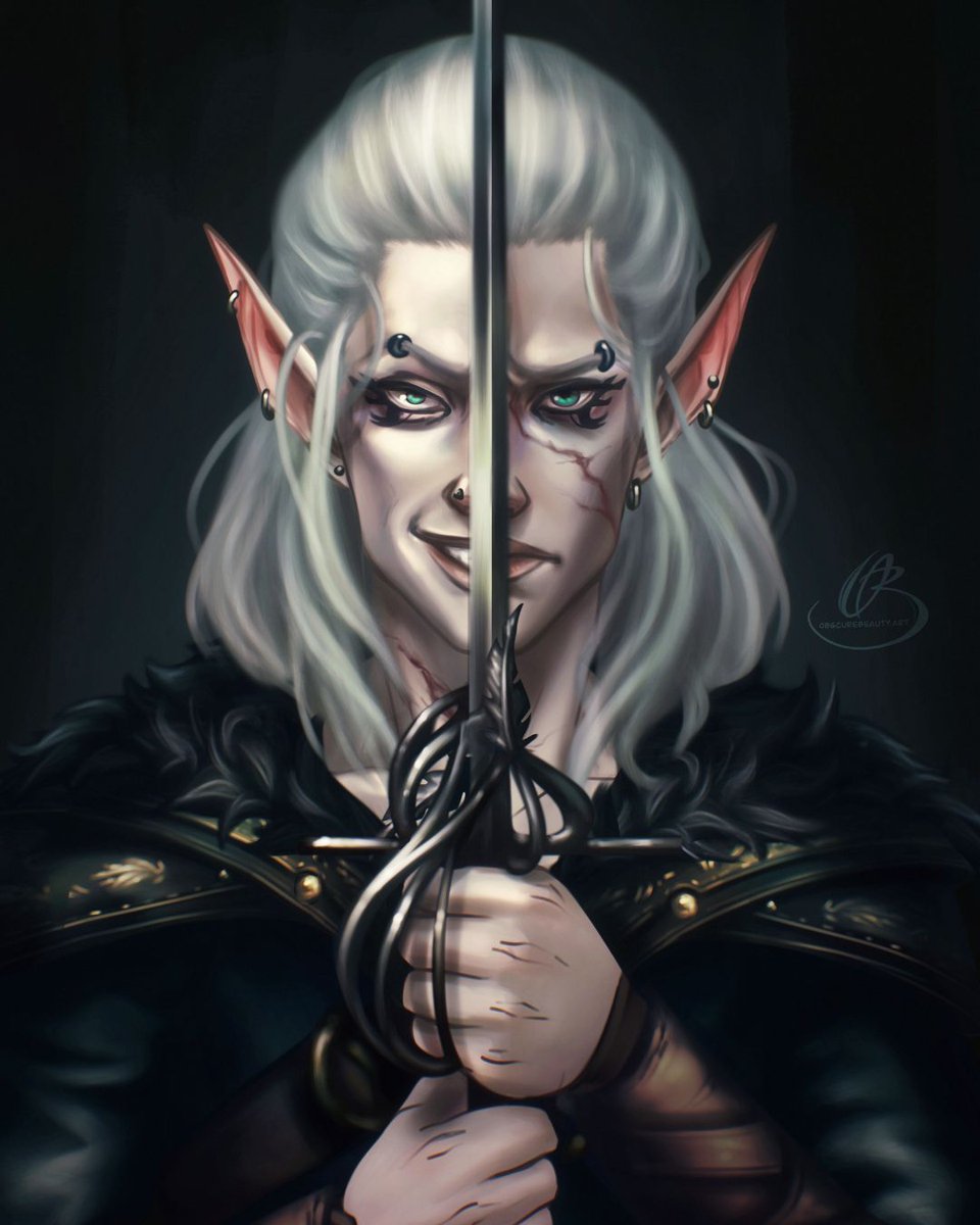 Obscure Beauty | Fantasy Art tweet media