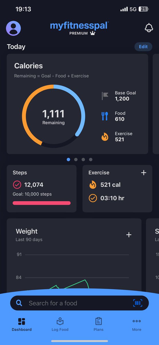 Wompwompbixtch's tweet image. You’re telling me that if I walk for 2 hours everyday I don’t have to starve… 6 months ago I was doing 4 day fasts to lose weight😭😭