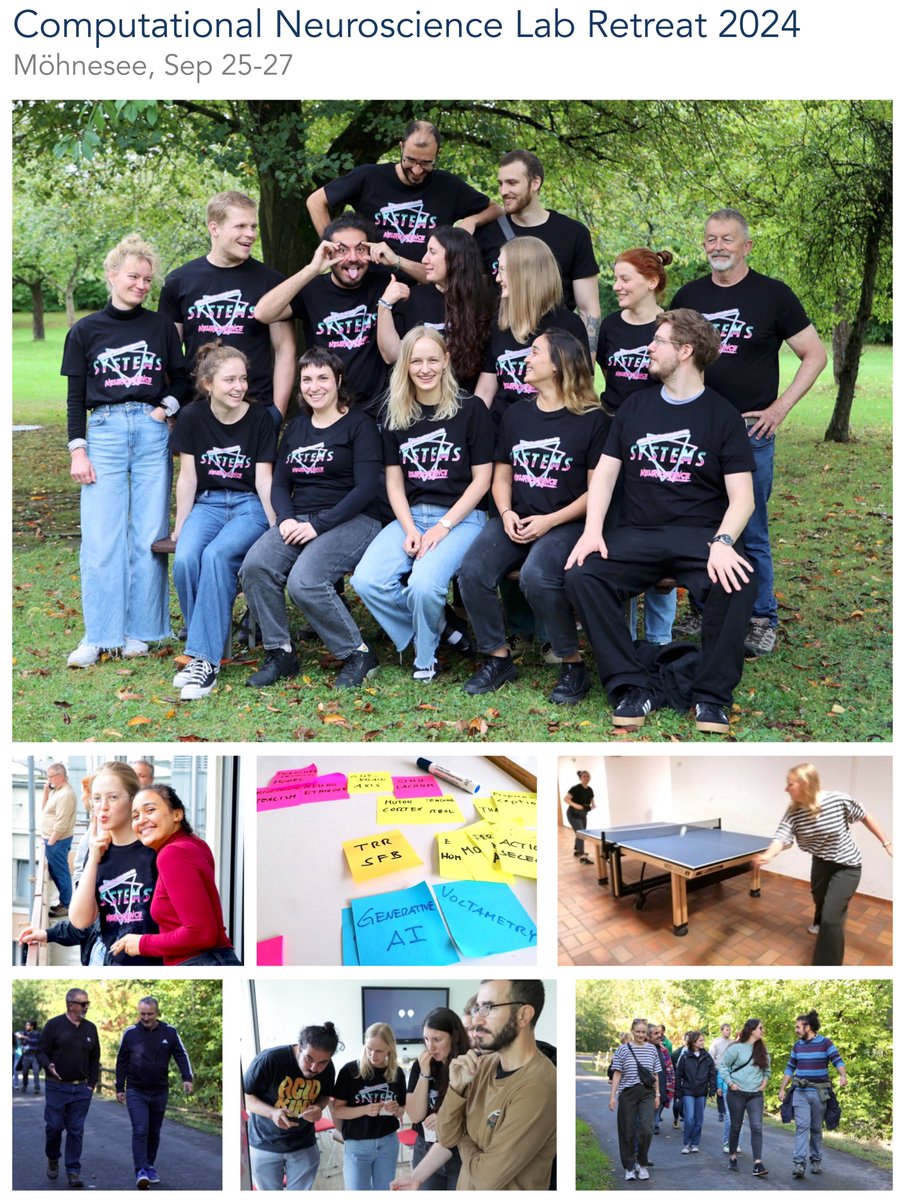 Fun and work at our annual group retreat 2024 <a href="/nawrot_group/">Computational Systems Neuroscience</a> !