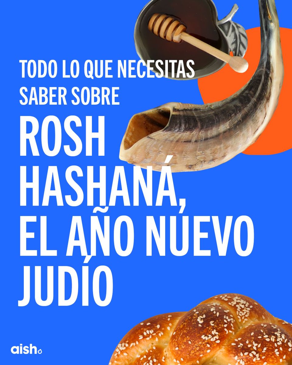 Rosh Hashaná comienza al atardecer del 2 de octubre del 2024, y culmina al anochecer del 4 de octubre del 2024🍎🍯