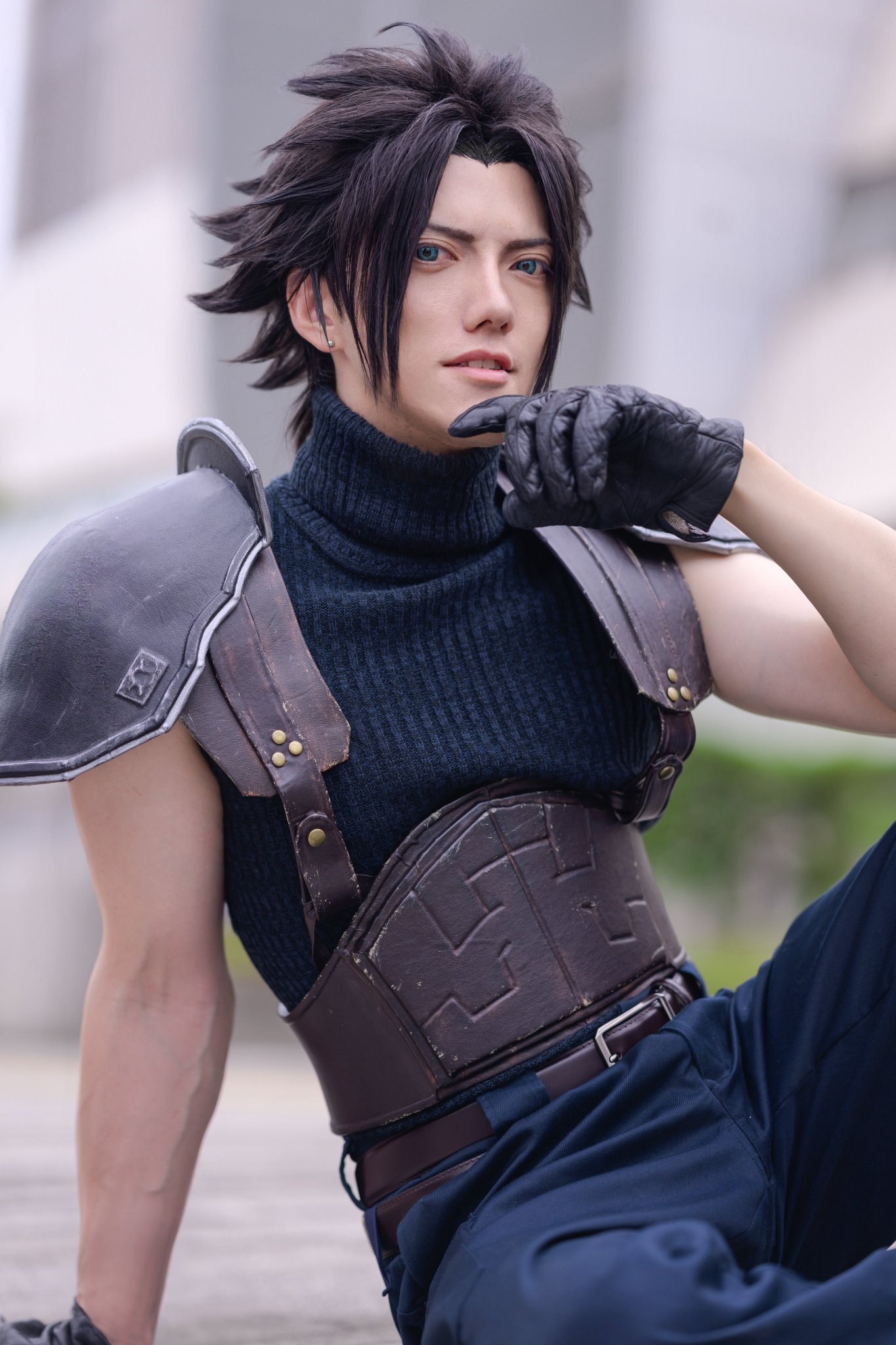 ファイナルファンタジー コスプレ ウィッグ ザックス・フェア ファイナルファンタジーVII ザックス・フェア ウィッグ