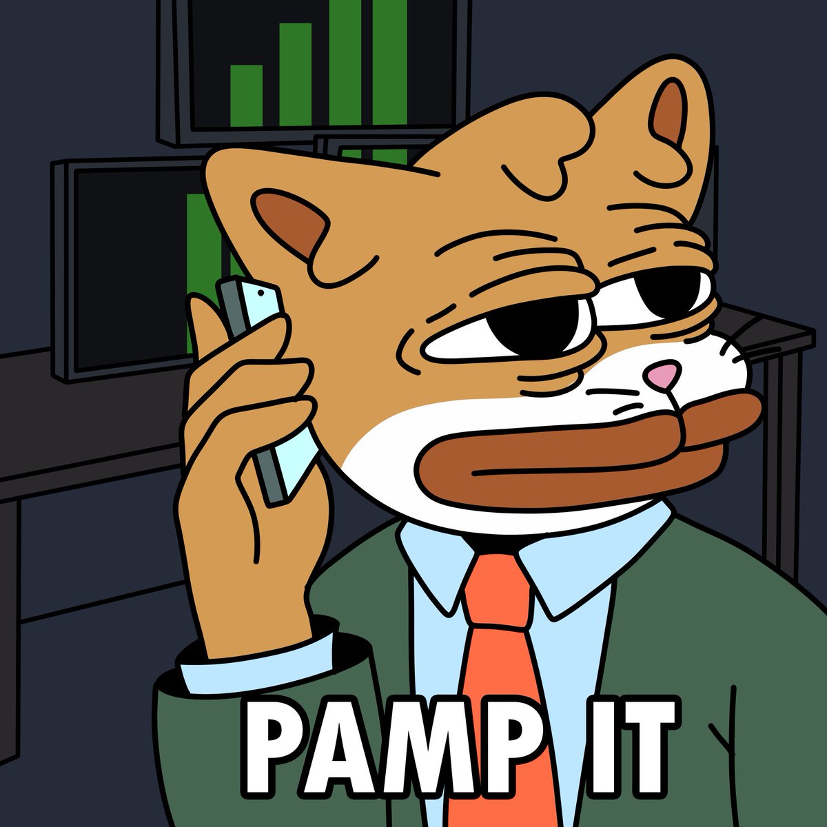 He sold on the dip.

Pamp it! 📈