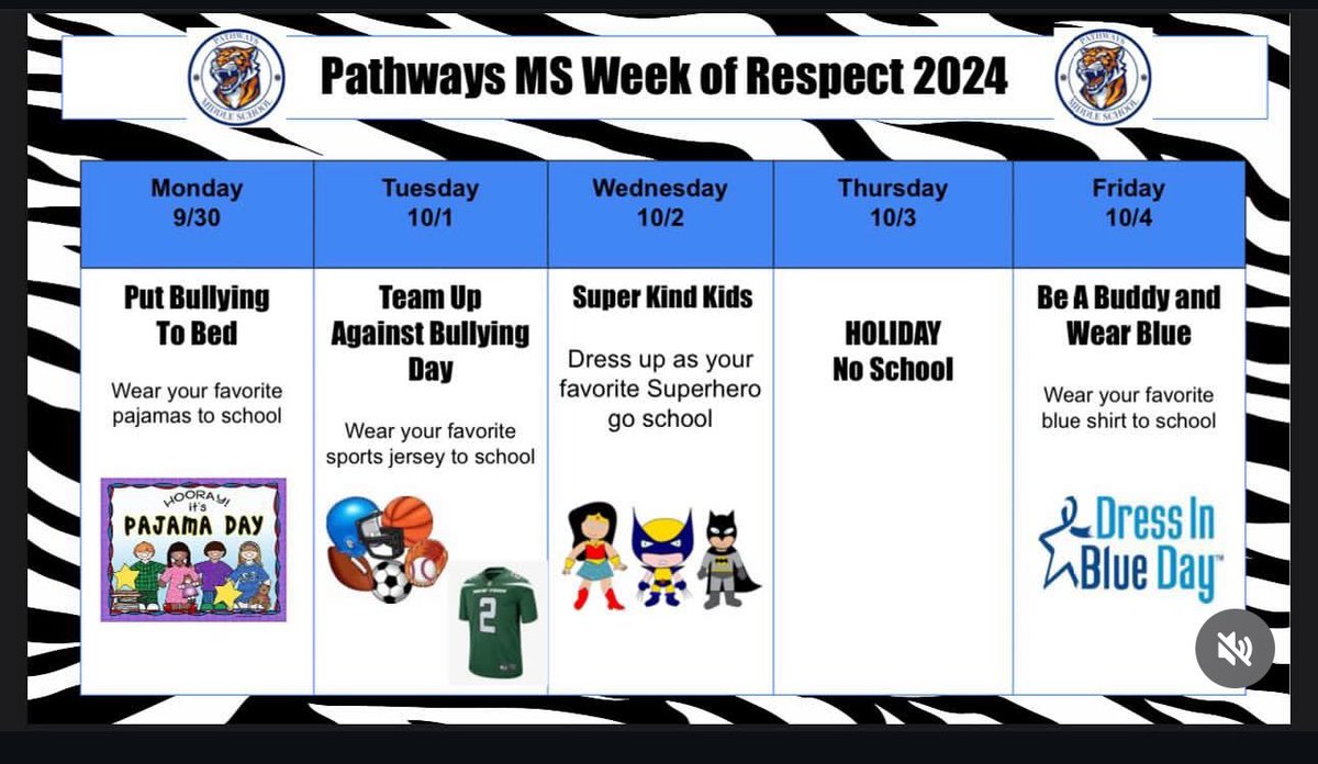 PWMS week of Respect 💜 <a href="/nbpschools/">New Brunswick Public Schools</a> <a href="/ECampbell1971/">E.CAMPBELL23</a> #WeAreNB