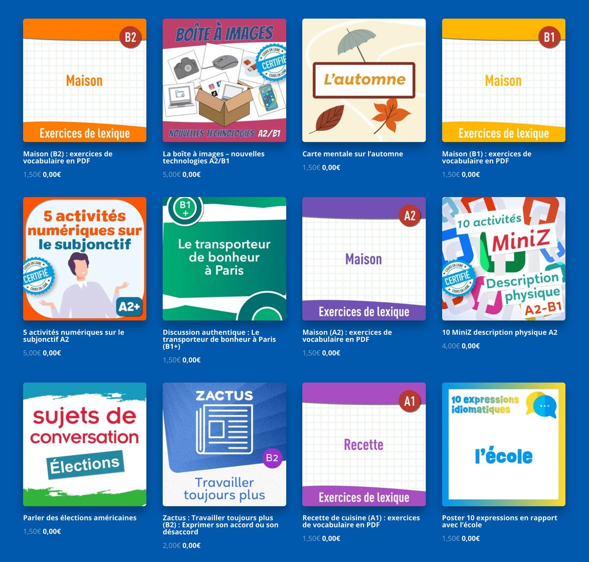 Twitter me demande "quoi de neuf".
Oh, trois fois rien...
leszexpertsfle.com/top-ressources… #FLE