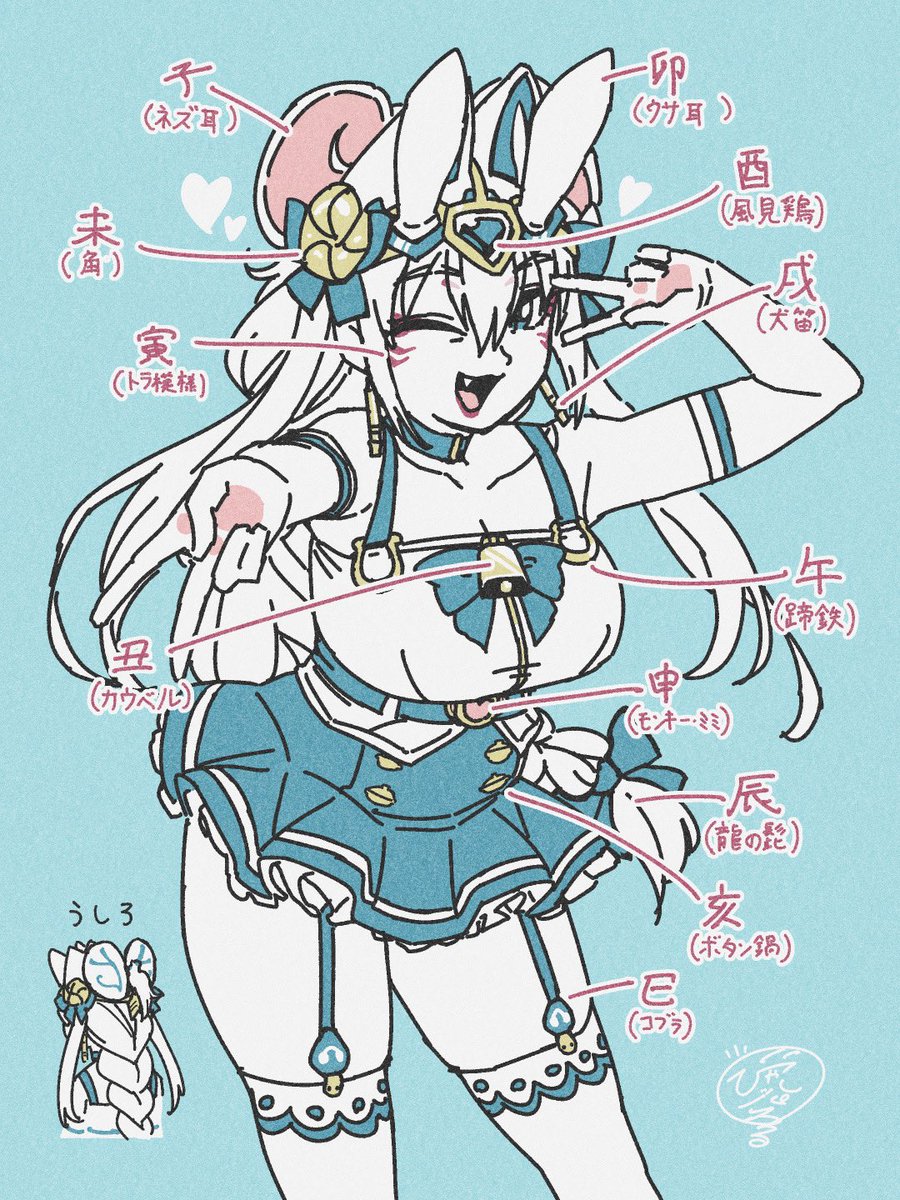 #今月描いた絵を晒そう
なんか乳脂肪分多めだったな… 