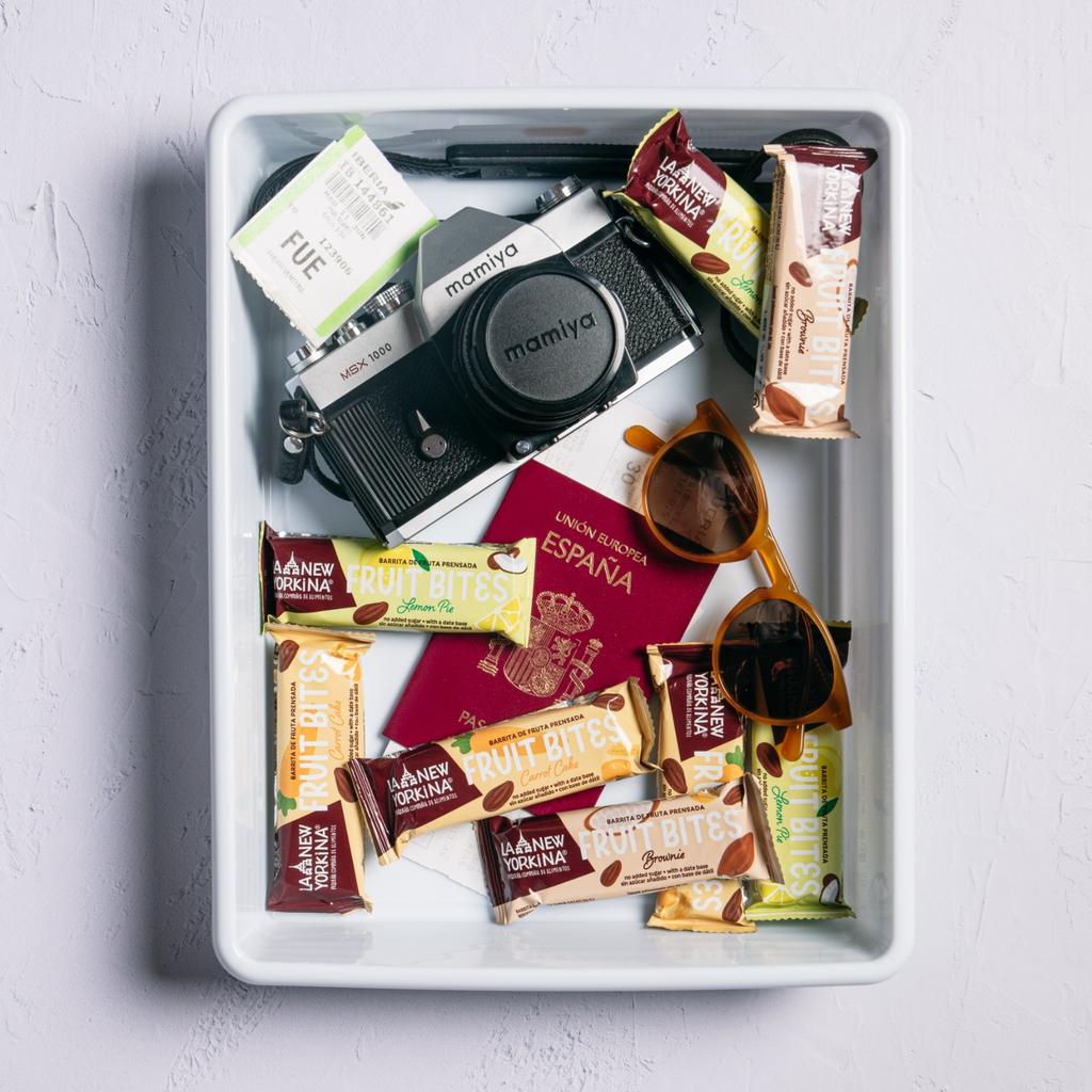 Nuestros #FruitBites sí que son un "must" para tus viajes a cualquier parte... ¡Desde #Asturias para todo el mundo! ¿Cuál es tu próximo destino?