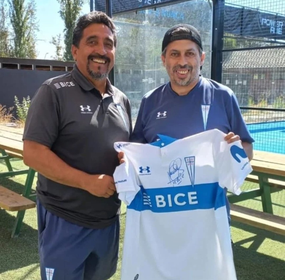 Con el gran Capitán Mario Lepe
#despiertaconchv