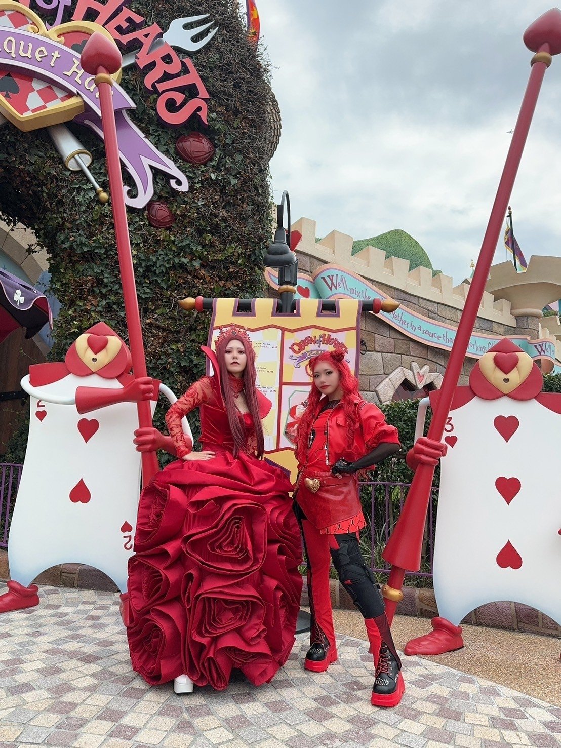 コスプレ 服装 ハロウィン ディセンダント4 赤いハート女王