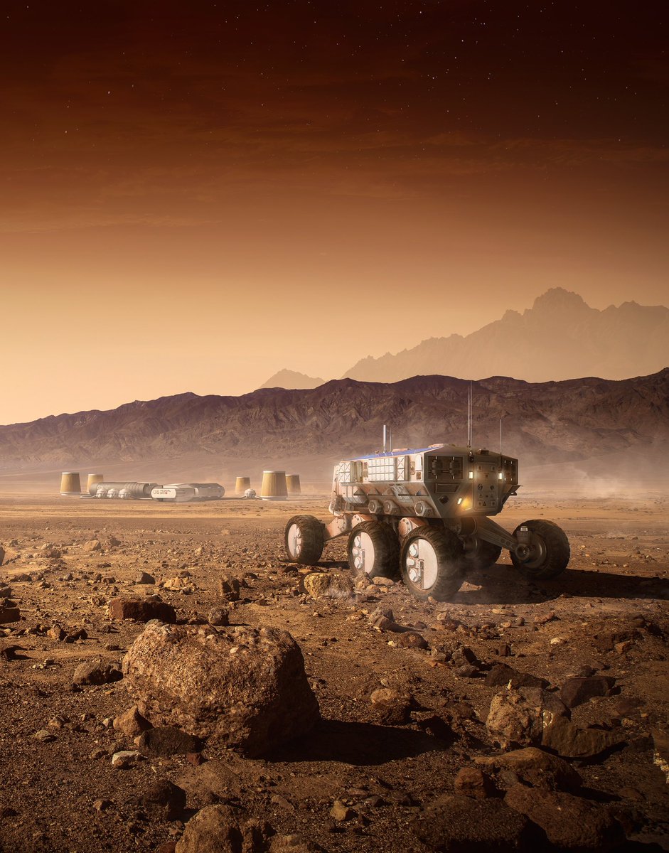 carlesmarsal's tweet image. “Mars, a new earth project” for @natgeo 

#nasamission #interstellar #redplanet #survivingmars #nasarover #scifiart #digitalart #photoshop #conceptartwork #photomanipulation #photoshopbrushes #mattepainting #behance #artstationHQ #mattepainting #perseverance #marsmission