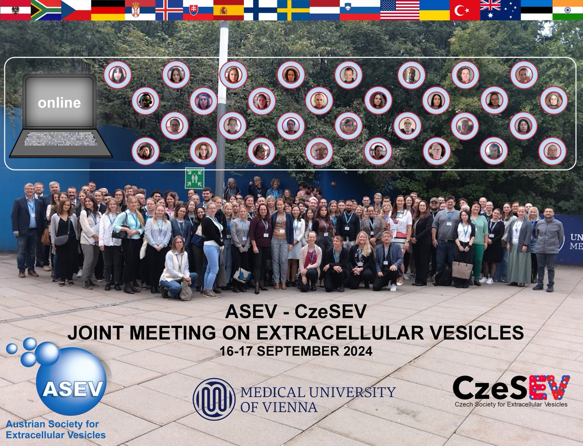 Had a great and interesting time at this years #ASEVCzeSEV2024 meeting in vienna 🫧