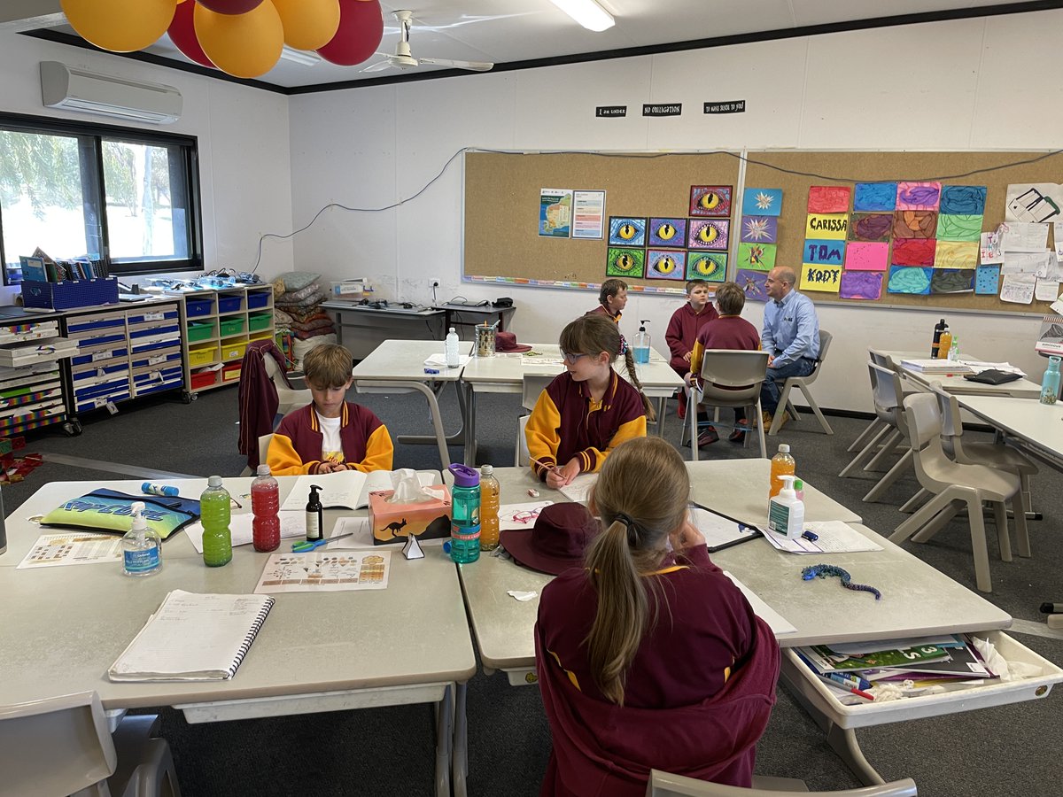 Our students at Koorda Primary under the guidance of CoRE Educator Sarah Noakes shares in the Wheatbelt region have been diving deep into their projects! 🔗 zurl.co/bYF7 

❓ Asking questions
🔍 Seeking their own answers
🤝 Actively engaging with their peers