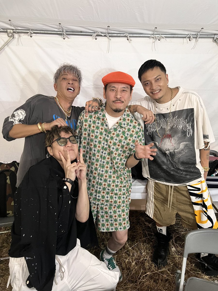 RYOtheSKYWALKER's tweet photo. w/ t-ace @t_Ace_ZERO , CIMBA @CIMBA425 , TAK-Z @Tak_Z 

@ SPLASH MOUNTAIN 2024

#SPLASHMOUNTAIN2024 #ryothe #t_ace #cimba #tak_z #栃木 #岩船山採石場後跡地 https://t.co/zT8kexegR2