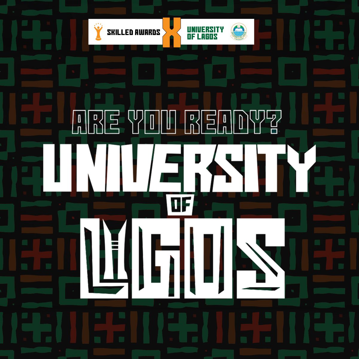 skilledawards's tweet photo. ARE YOU READY!!!!!🥳🥳🤸🏾‍♀️🤸🏾‍♀️

SKILLED AWARDS at The  University of Lagos, a celebration like never before!🔥🔥🔥 

Join the community now to stay in the loop and make sure you don’t miss any updates. 🫡

Excitement awaits! 😍✨
Link in bio 🔥🔥 https://t.co/qeELe0Zski