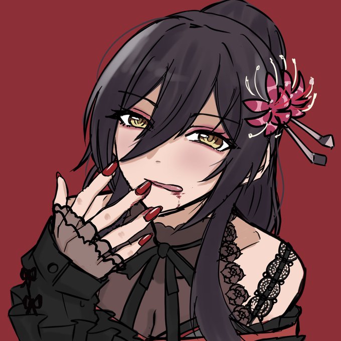 #今月描いた絵を晒そう 
さくやんとオルカドとTS 